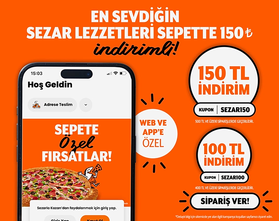 Sepette 150 TL İndirim Kampanyası