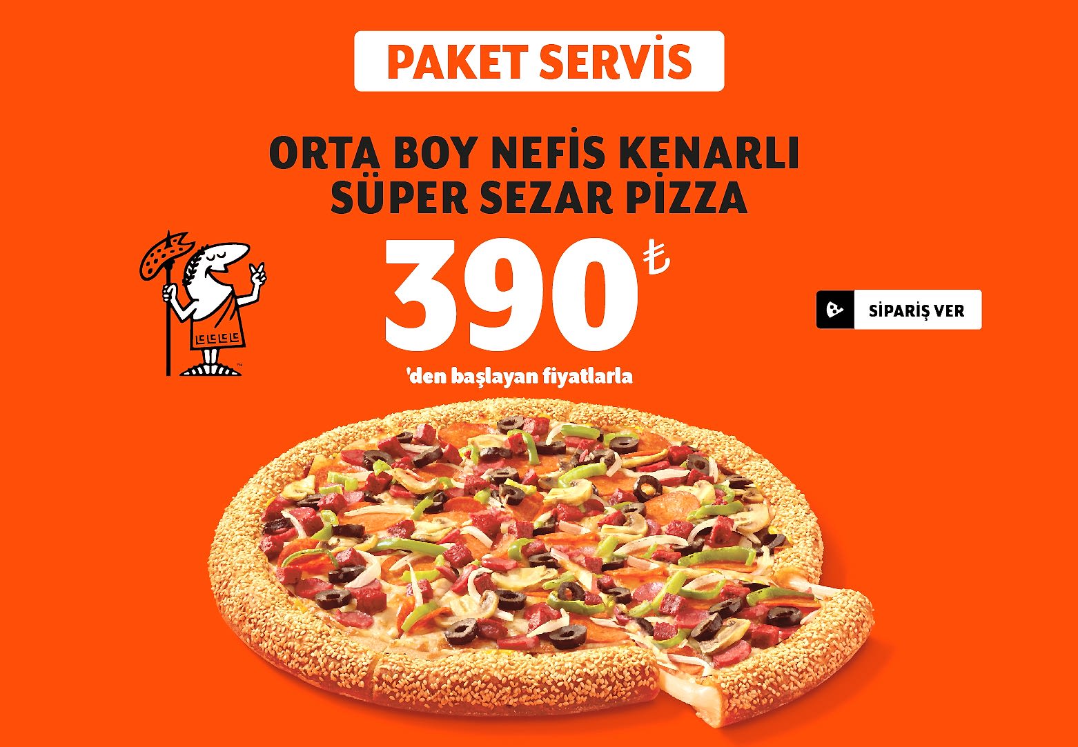 Nefis Kenar Süper Sezar (Orta) Fırsatı